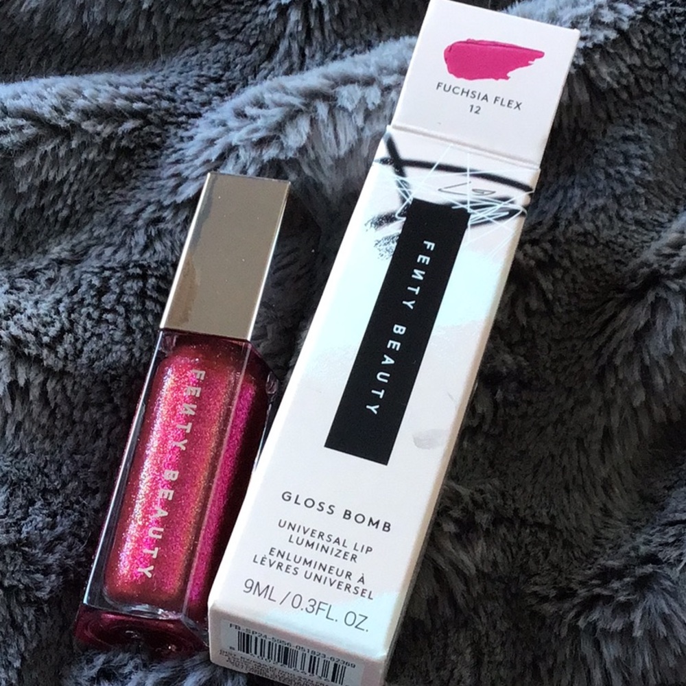 NEW Fenty Beauty by Rihanna Fuchsia Flex Gloss Bomb Universal Lip Luminizer